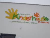 Logoschriftzug Kinderhaus St. Martin Vilshofen